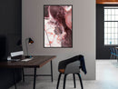 Poster - Beauty Enchanted in Marble  - zwart