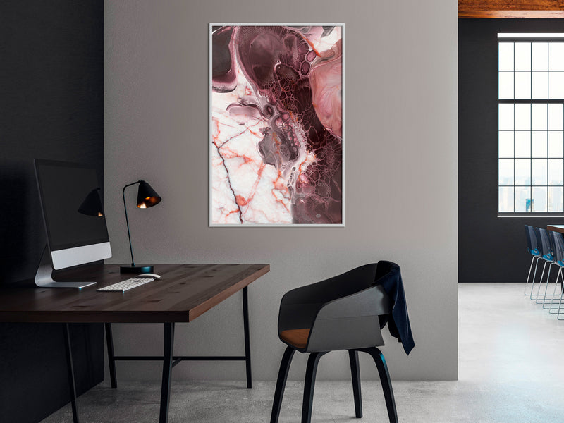 Poster - Beauty Enchanted in Marble  - wit