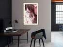 Poster - Beauty Enchanted in Marble  - goud passepartout