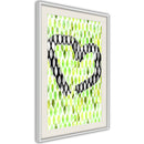 Poster - I Love Limes  - wit passepartout