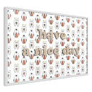 Poster - Animals Wish a Nice Day  - wit