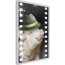 Poster - Dressed Up Piggy  - wit