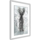 Poster - Crystal Deer  - wit