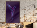 Poster - Fluorescent Hummingbird   - goud