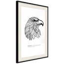 Poster - Symbol of Freedom  - zwart passepartout