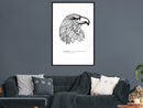 Poster - Symbol of Freedom  - zwart