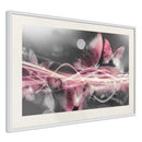 Poster - Moments Like Butterflies  - wit passepartout