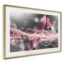 Poster - Moments Like Butterflies  - goud passepartout