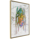 Poster - Iridescent Insect  - goud