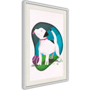 Poster - Dog's Dream  - wit passepartout