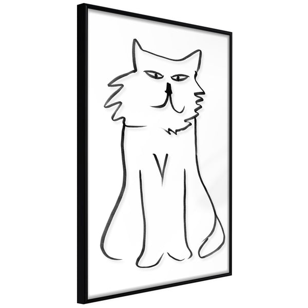 Poster - Hungry for Attention  - zwart