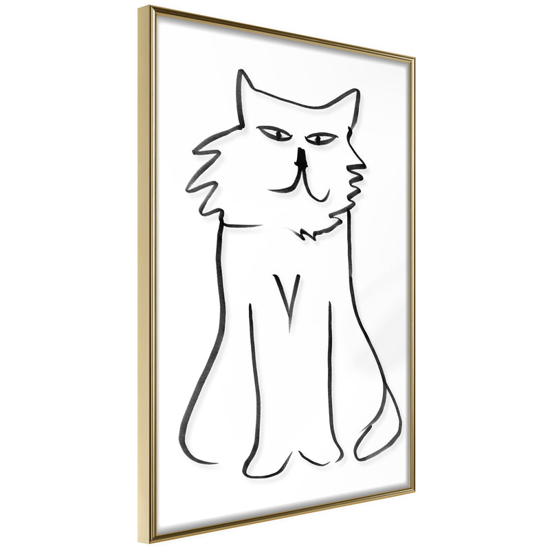 Poster - Hungry for Attention  - goud