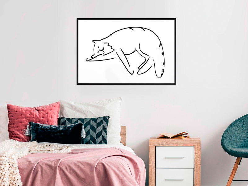 Poster - Well-Deserved Rest  - zwart