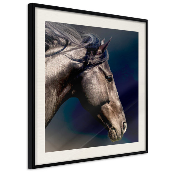 Poster - Grace  - zwart passepartout