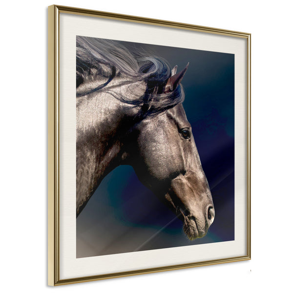 Poster - Grace  - goud passepartout