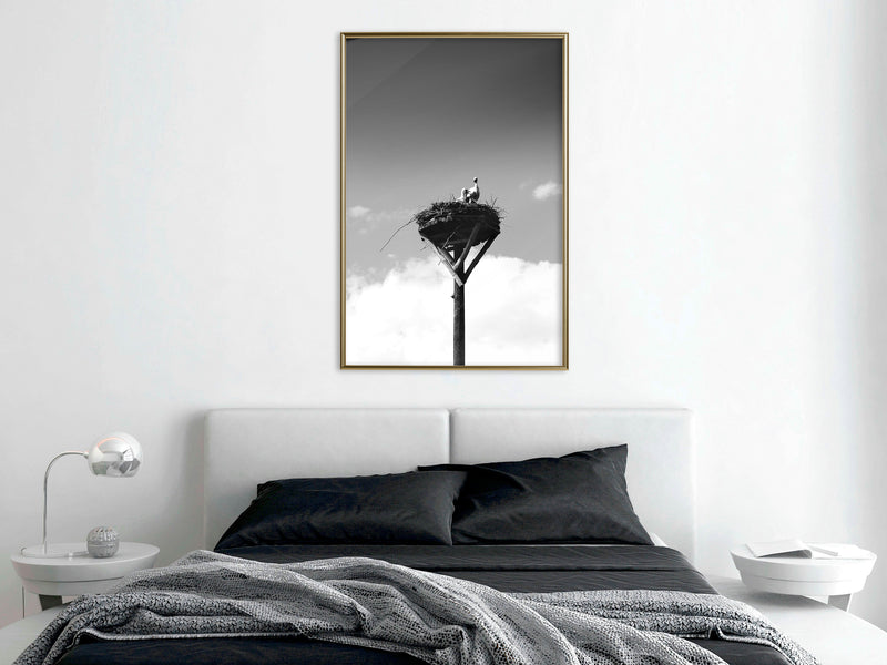 Poster - Presage of Spring  - goud