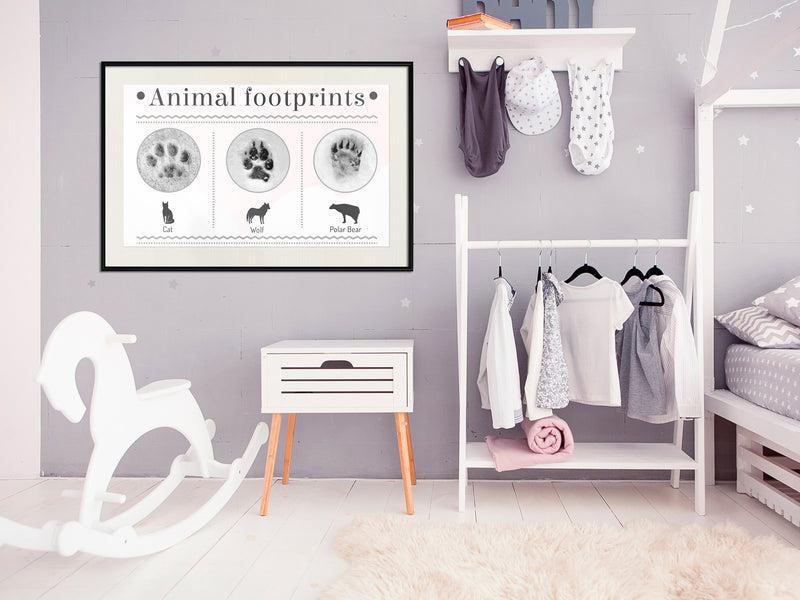 Poster - How to Recognize an Animal  - zwart passepartout