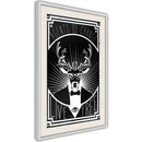 Poster - Secret Agent  - wit passepartout