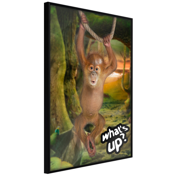 Poster - Life in the Jungle  - zwart