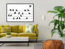 Poster - Birds Council Meeting  - zwart