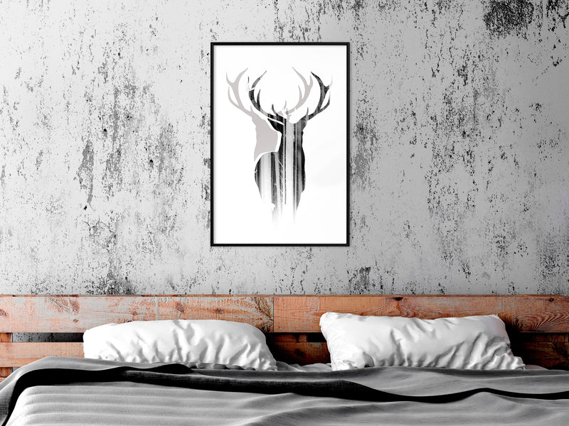 Poster - Guardian of the Forest  - zwart