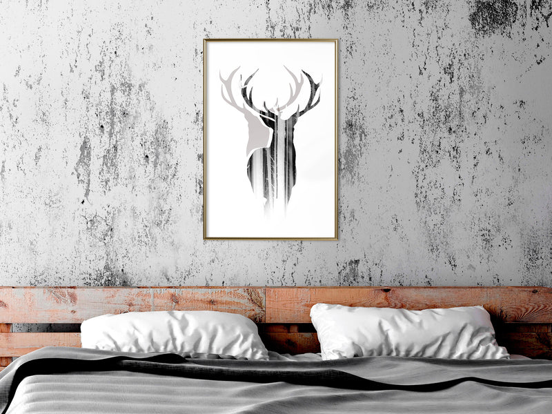 Poster - Guardian of the Forest  - goud