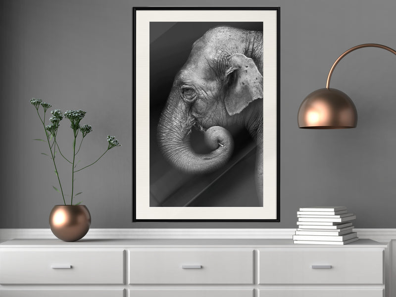 Poster - Wisdom  - zwart passepartout