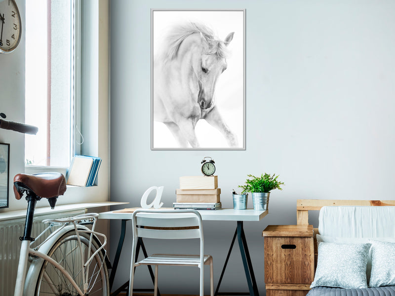 Poster - Beauty in Motion  - wit