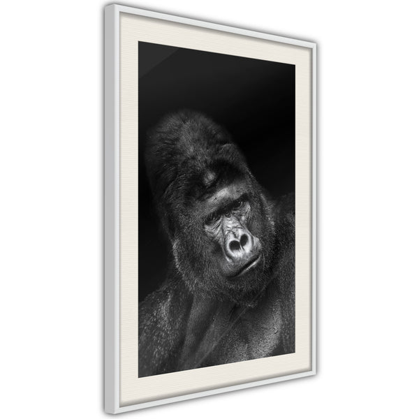 Poster - Intelligent Gaze  - wit passepartout
