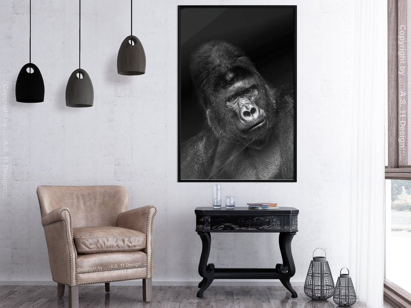 Poster - Intelligent Gaze  - zwart