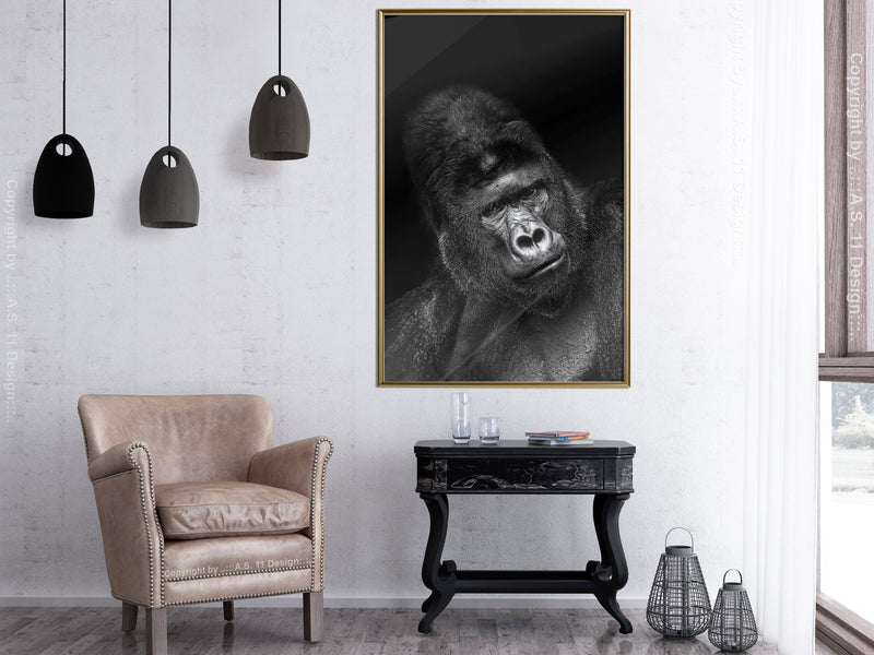 Poster - Intelligent Gaze  - goud