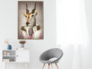 Poster - Animal Alter Ego: Antelope  - goud