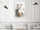 Poster - Kitten Life  - wit passepartout