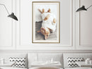 Poster - Kitten Life  - goud passepartout