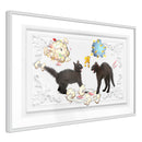 Poster - Cat Fight  - wit