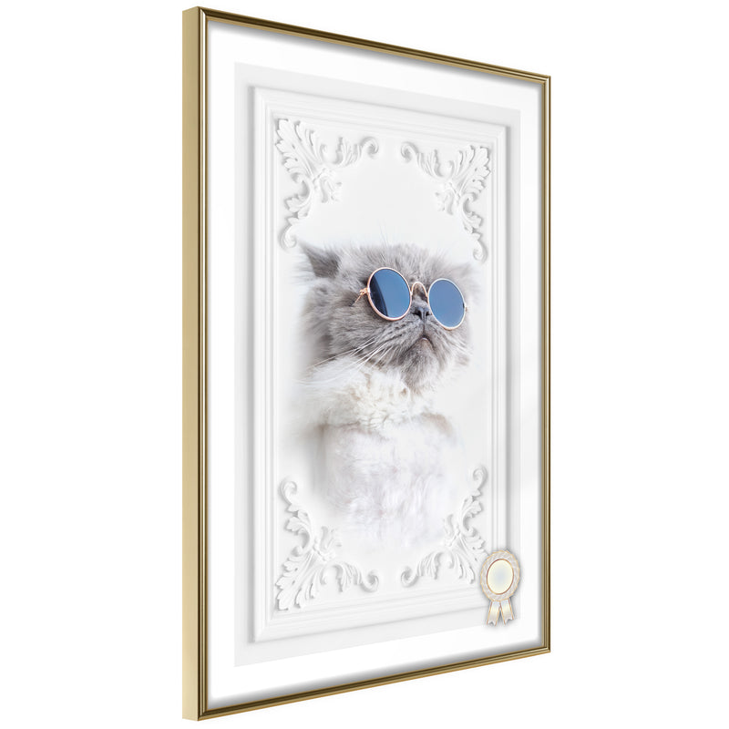 Poster - Like a Boss  - goud