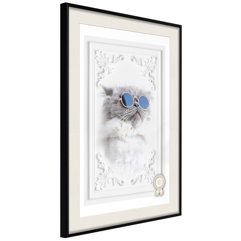 Poster - Like a Boss  - zwart passepartout