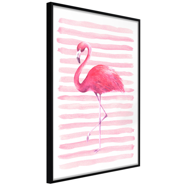 Poster - Pink Madness  - zwart