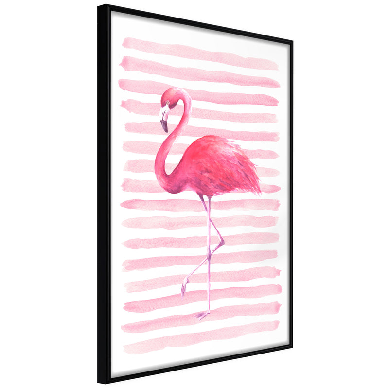 Poster - Pink Madness  - zwart