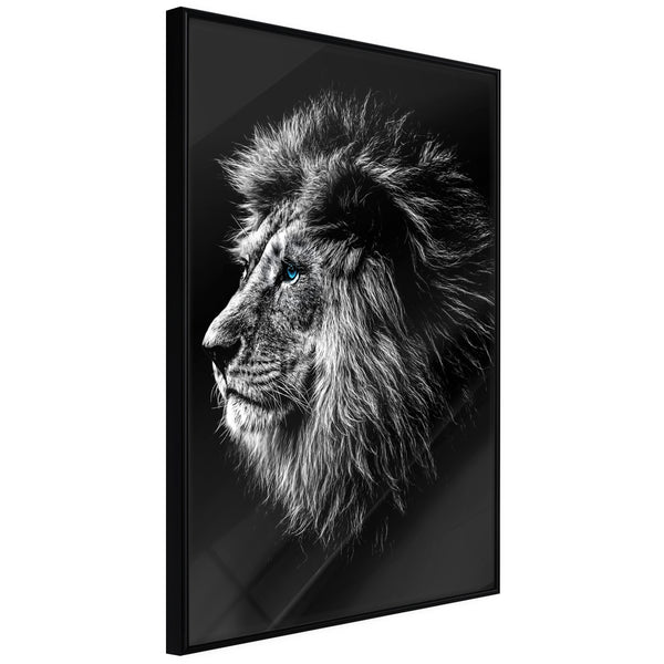 Poster - Old King  - zwart