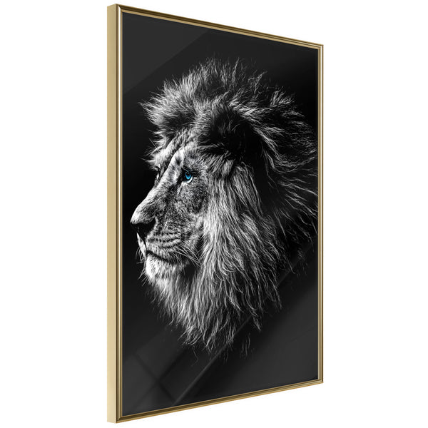 Poster - Old King  - goud
