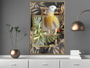 Poster - Composition with Gold Parrot  - goud