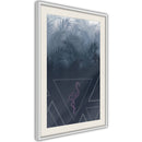 Poster - Geometric Jungle  - wit passepartout