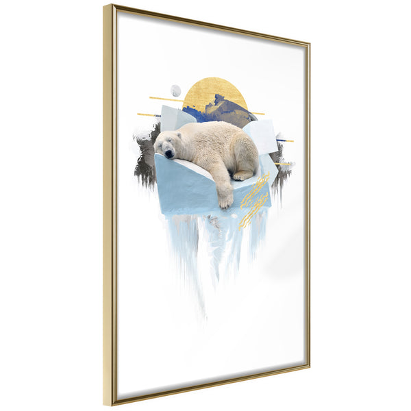 Poster - King of the Arctic  - goud