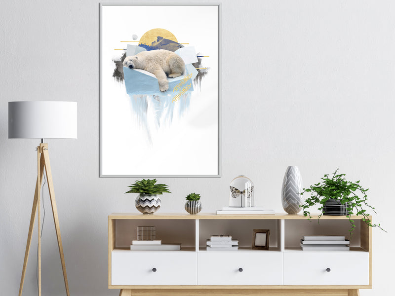 Poster - King of the Arctic  - wit