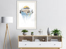 Poster - King of the Arctic  - wit passepartout