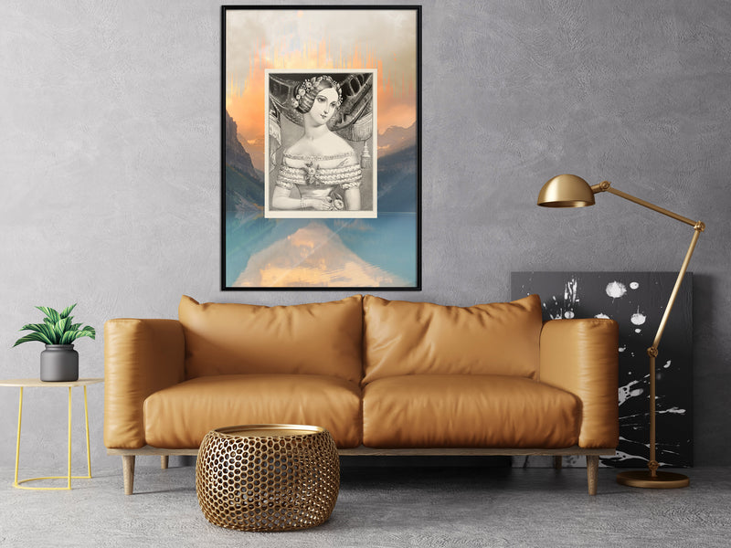 Poster - Beauty from Centuries Ago  - zwart