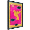 Poster - Native American Hummingbird  - zwart