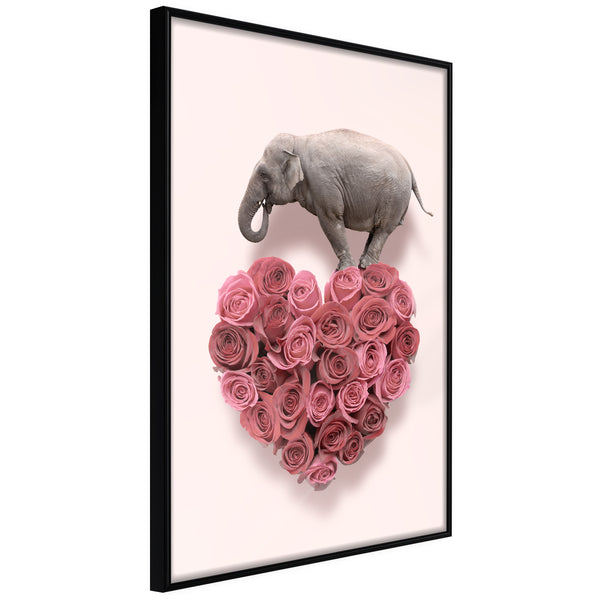 Poster - Proof of Love  - zwart