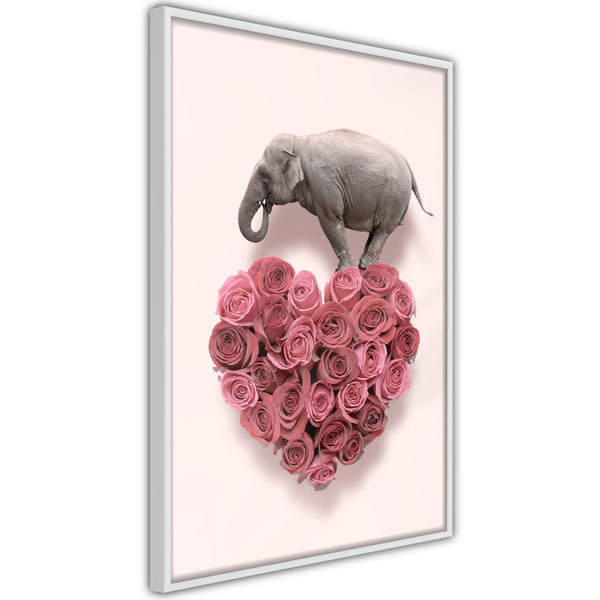 Poster - Proof of Love  - wit